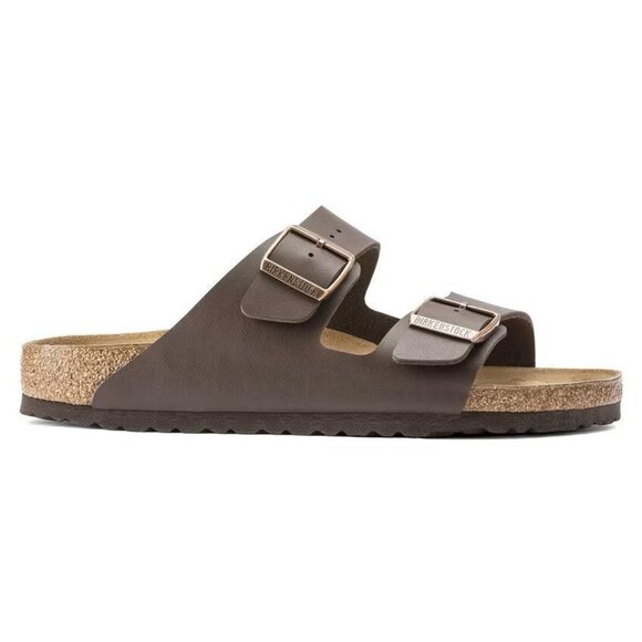 Birkenstock Arizona Birko-Flor - Dark Brown Leather Unisex Sandal main image 4
